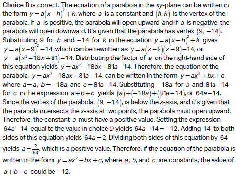 SAT Math free preparation with tips