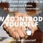 How to introduce yourself