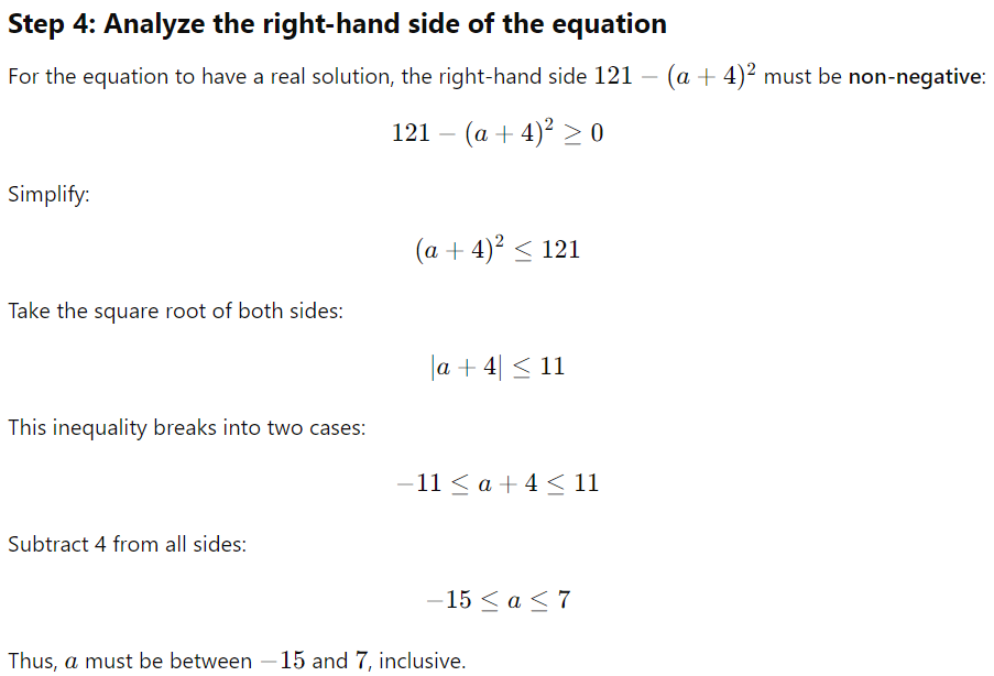 SAT math final exam question solutions and free explanation and learning