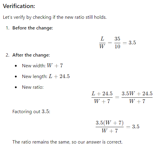 Ratio and Proportions free lessons