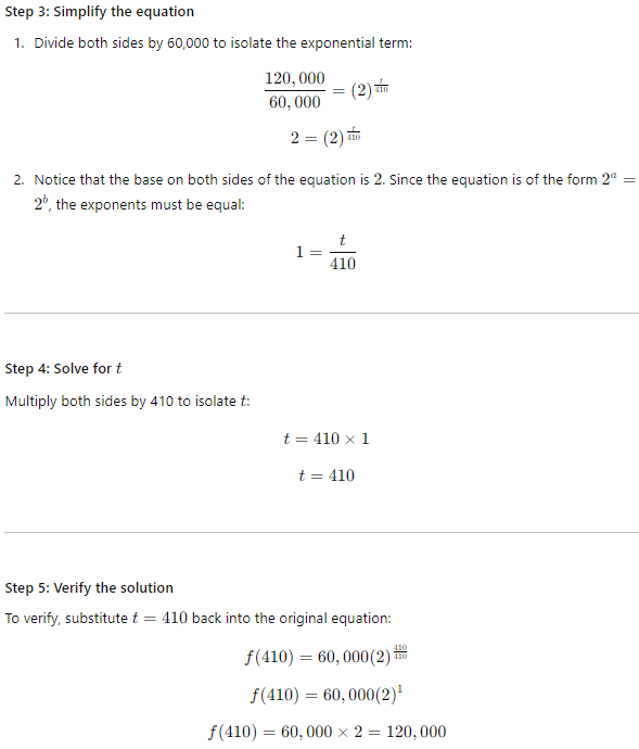 Explaining advanced math of the SAT