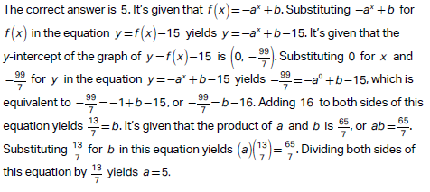 Learn SAT math with SAT questions solution free