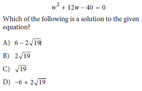 SAT Math Question and Answer learning