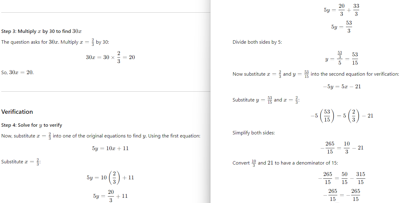 Free lessons of Linear Equations Math (Study Guide and Tests)