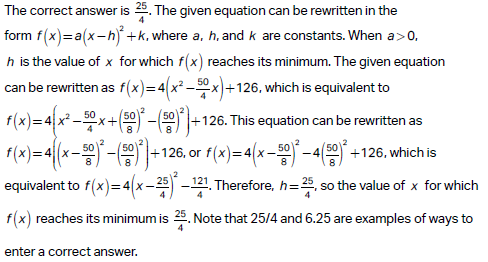 Solutions of math problems and SAT tests