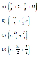 Math question and answer solutions and explanations