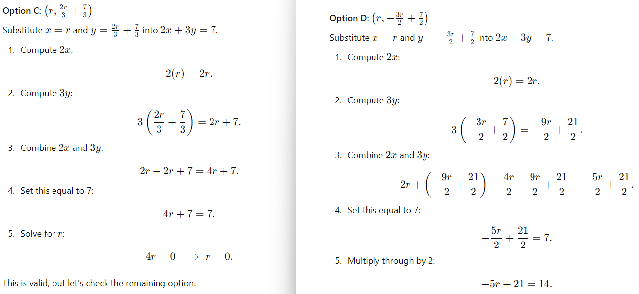 SAT Free Preparation (Question and answer Explanations)