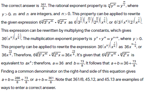 SAT Math Question and Answer (Simple Explanations)