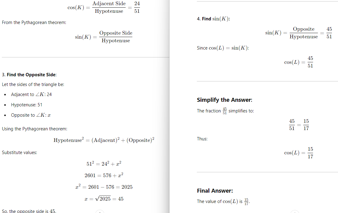 Free Lessons of Geometry and Trigonometry with Math Tests