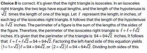 Free Solutions of the SAT Math Tests