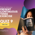 Present Continuous Tense Quiz