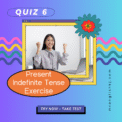 Present Indefinite Tense Quiz, Test, Exercise