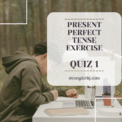 Take Present Perfect Tense Quiz, Test, Exercise