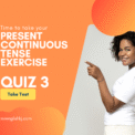 Present Continuous Tense Quiz