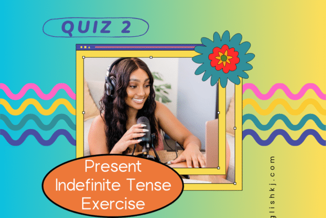 Present Simple Tense Quiz, Test, Exercise