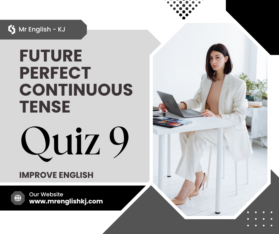 Attempt: Future Perfect Continuous Tense Test