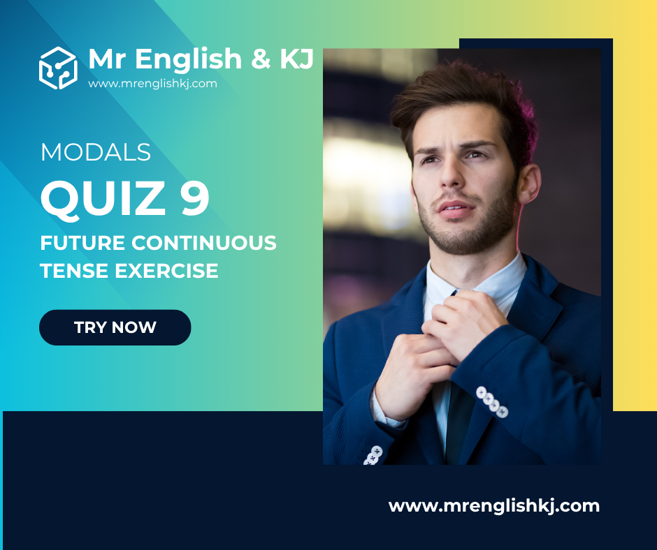 Future Continuous Tense Exercise