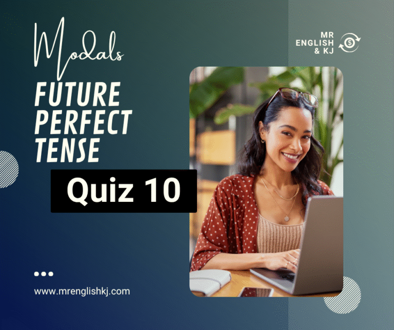 Future Perfect Tense Quiz, Exercise, Test