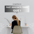 Past Indefinite / Simple Tense Quiz, Test, Exercise