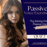 Learn and Practice Passive Voice - English Grammar and Spoken English quiz