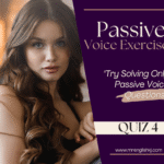 Learn and Practice Passive Voice - English Grammar and Spoken English test