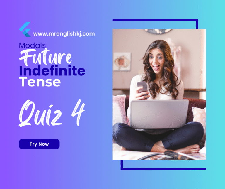 Practice Future Indefinite Tense Exercise