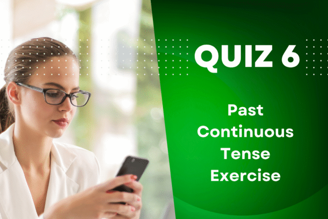 Past Progressive Tense Exercise