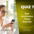 Past Progressive Tense Quiz