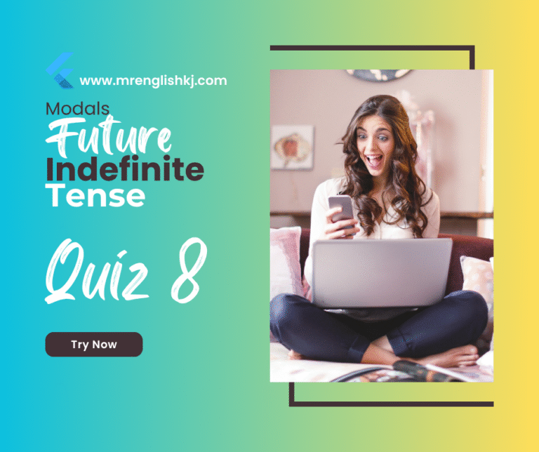 Practice Future Indefinite Tense Quiz, Exercise, Test